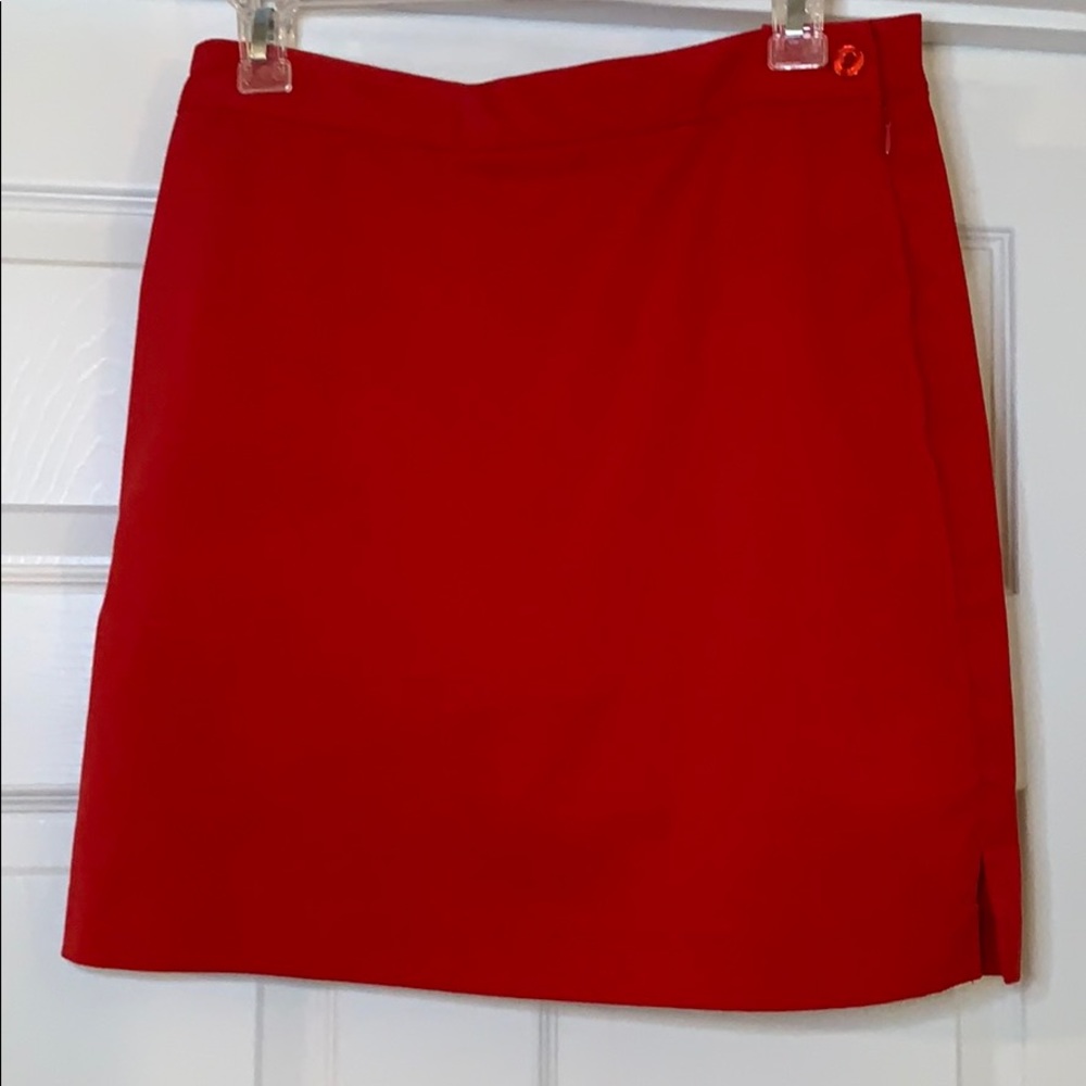 Monterey Club Red Golf Skort Sz 4